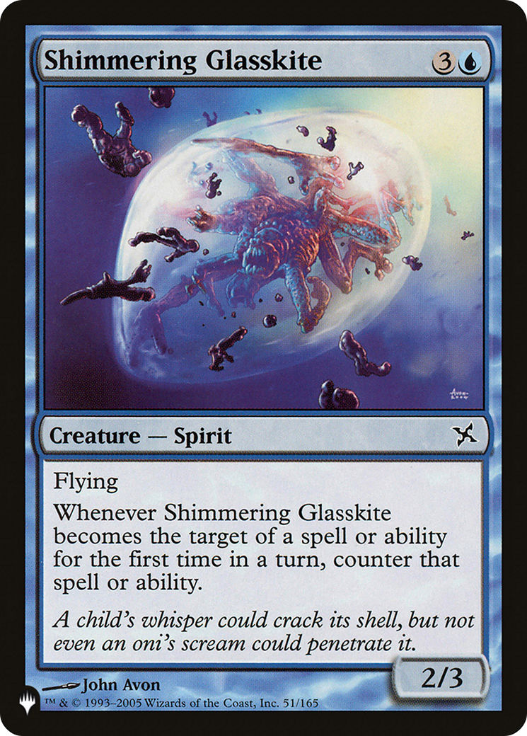 Shimmering Glasskite [The List] - Magic: The Gathering - Card Brawlers | Quebec | Canada |