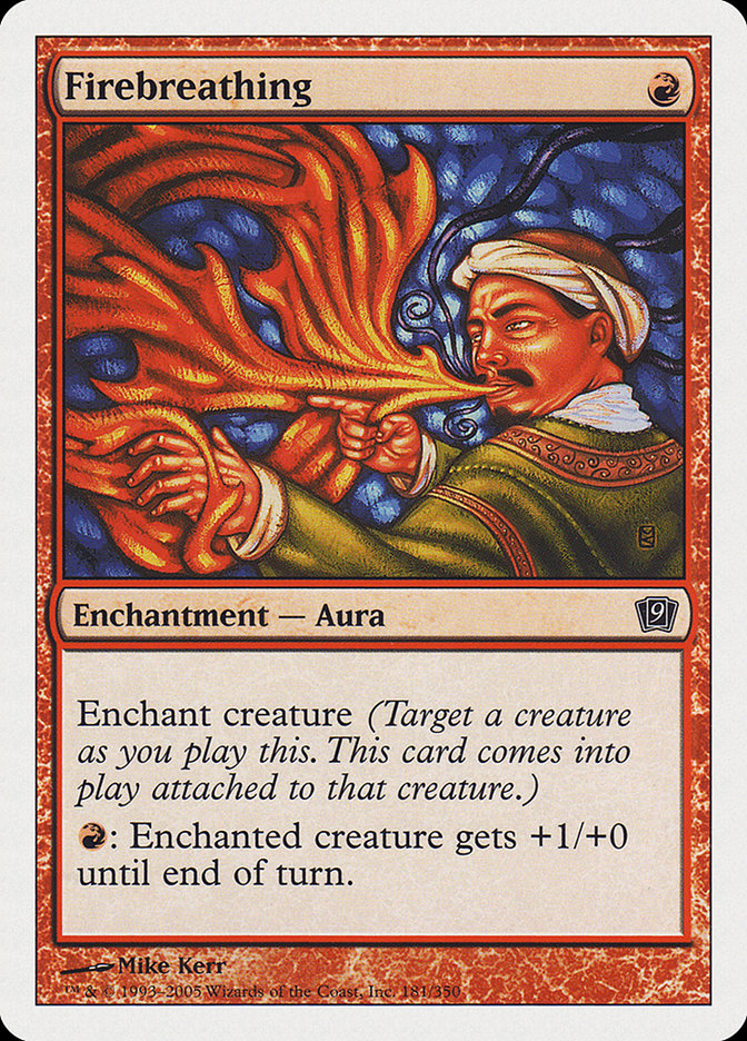 Firebreathing [Ninth Edition] - Magic: The Gathering - Card Brawlers | Quebec | Canada |