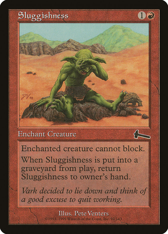 Sluggishness [Urza's Legacy] - Magic: The Gathering - Card Brawlers | Quebec | Canada |