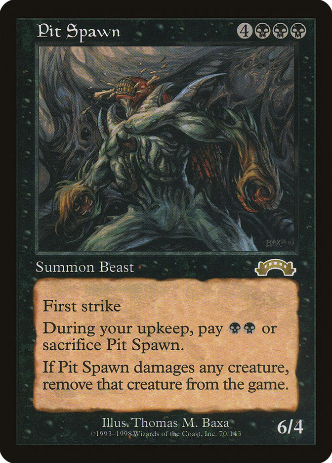 Pit Spawn [Exodus] - Magic: The Gathering - Card Brawlers | Quebec | Canada |