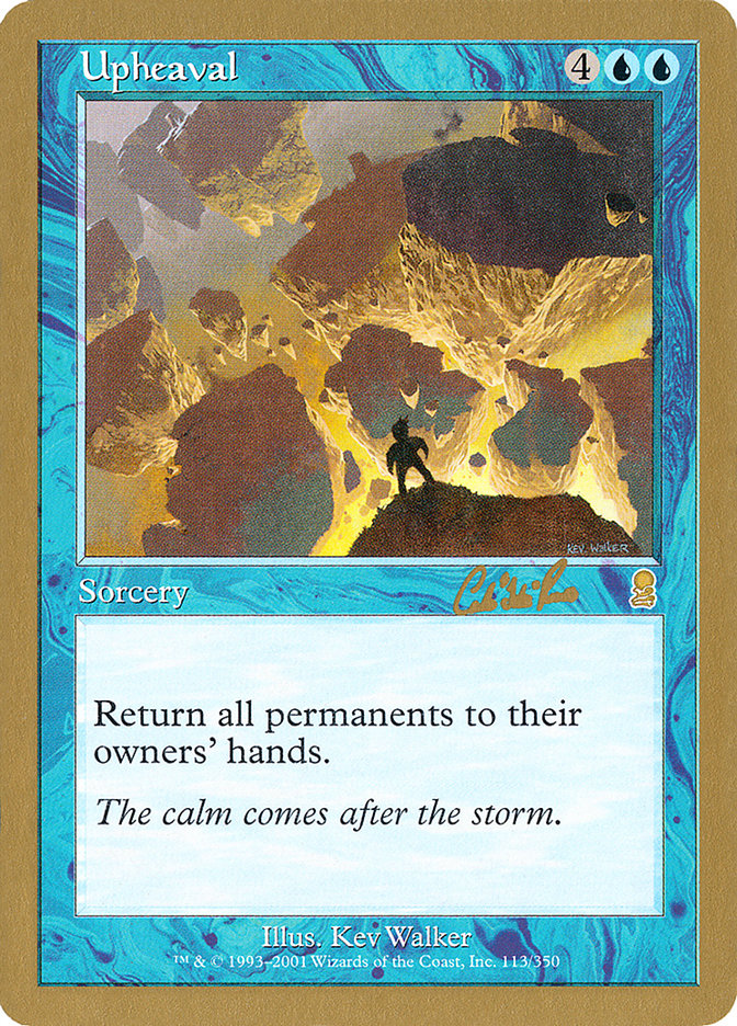 Upheaval (Carlos Romao) [World Championship Decks 2002] - Magic: The Gathering - Card Brawlers | Quebec | Canada |