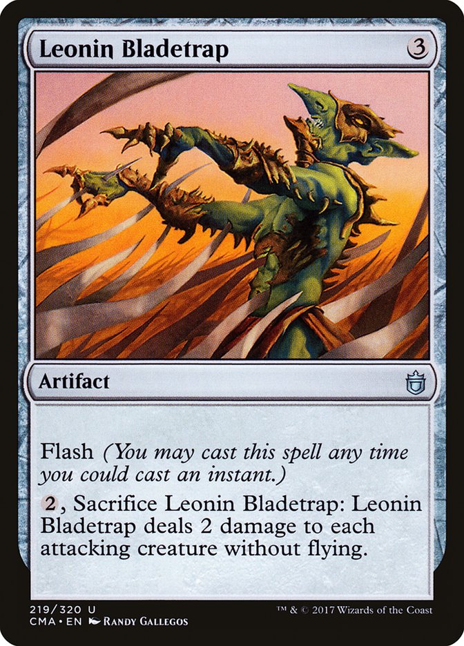 Leonin Bladetrap [Commander Anthology] - Magic: The Gathering - Card Brawlers | Quebec | Canada |