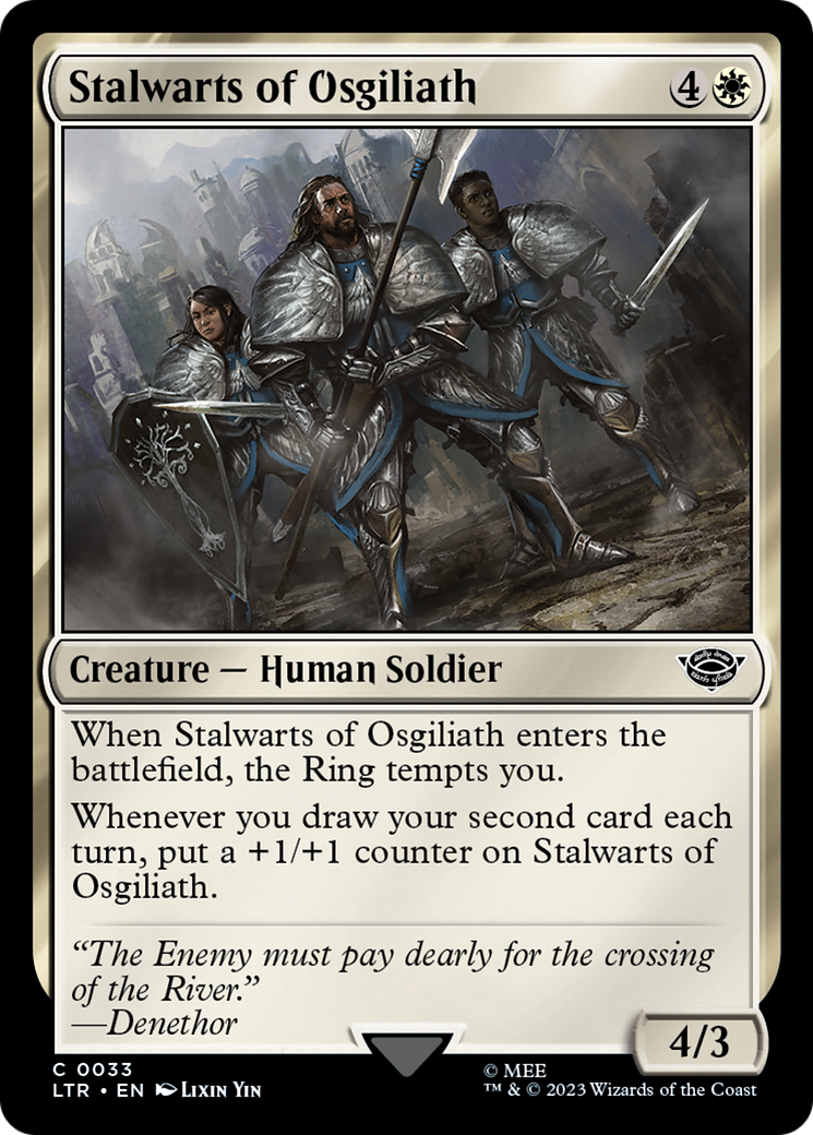 Stalwarts of Osgiliath [The Lord of the Rings: Tales of Middle-Earth] - Magic: The Gathering - Card Brawlers | Quebec | Canada |