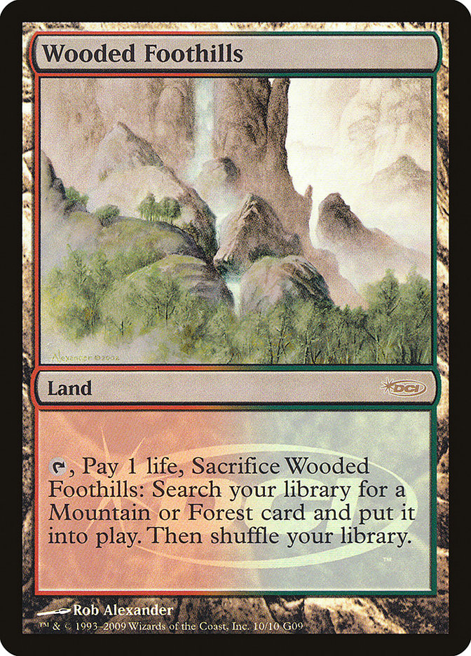 Wooded Foothills [Judge Gift Cards 2009] - Magic: The Gathering - Card Brawlers | Quebec | Canada |