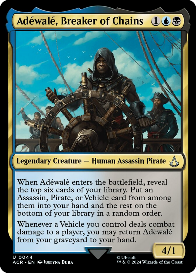 Adewale, Breaker of Chains [Assassin's Creed] - Magic: The Gathering - Card Brawlers | Quebec | Canada |
