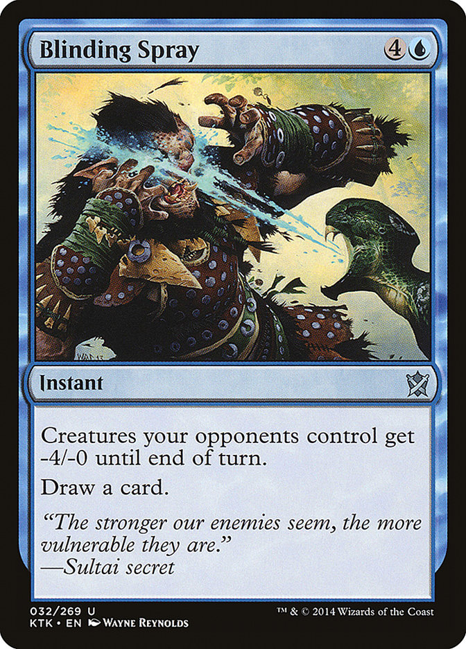 Blinding Spray [Khans of Tarkir] - Magic: The Gathering - Card Brawlers | Quebec | Canada |