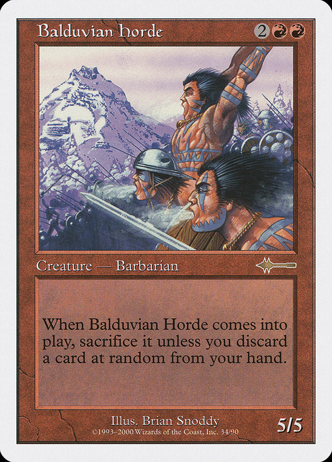 Balduvian Horde [Beatdown] - Magic: The Gathering - Card Brawlers | Quebec | Canada |