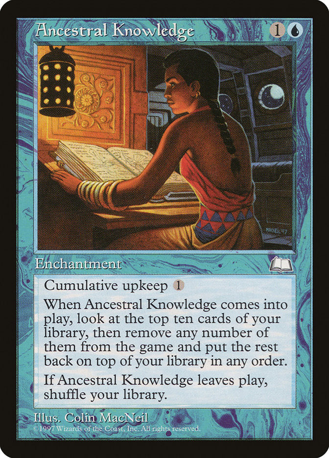 Ancestral Knowledge [Weatherlight] - Magic: The Gathering - Card Brawlers | Quebec | Canada |