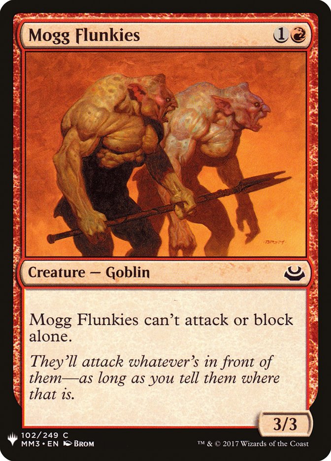 Mogg Flunkies [Mystery Booster] - Magic: The Gathering - Card Brawlers | Quebec | Canada |