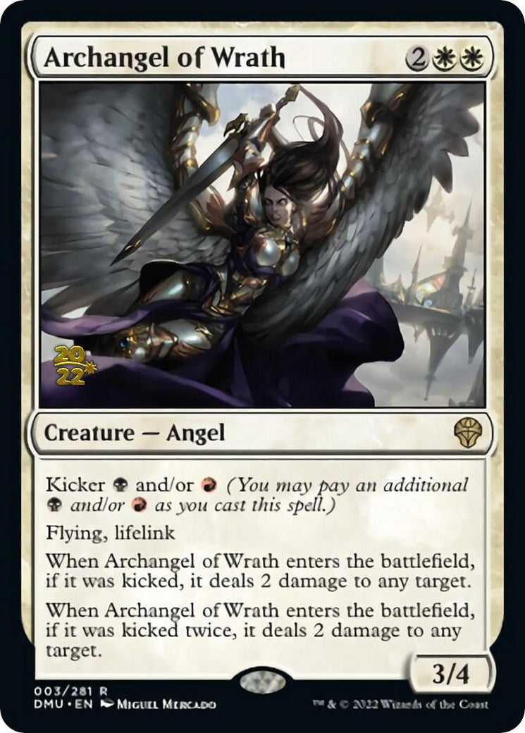 Archangel of Wrath [Dominaria United Prerelease Promos] - Magic: The Gathering - Card Brawlers | Quebec | Canada |