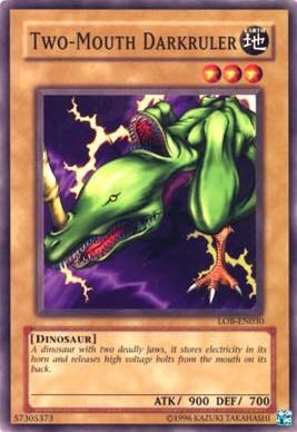 Two-Mouth Darkruler [LOB-EN030] Common - Yu-Gi-Oh! - Card Brawlers | Quebec | Canada |