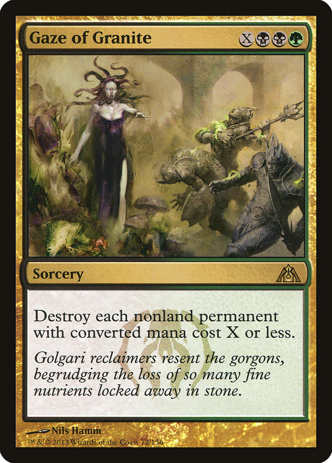 Gaze of Granite [Dragon's Maze] - Magic: The Gathering - Card Brawlers | Quebec | Canada |