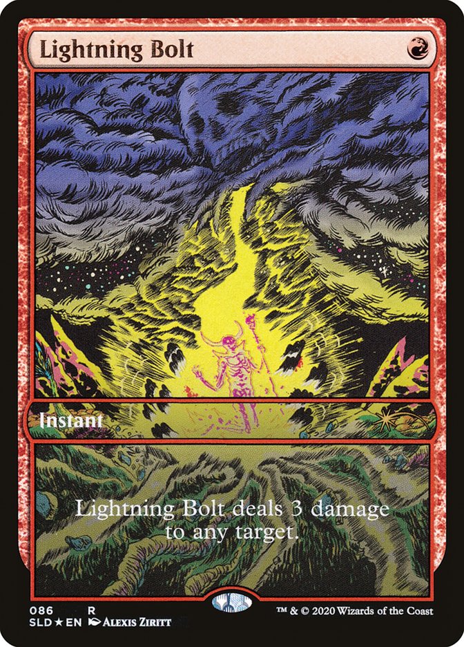 Lightning Bolt (086) [Secret Lair Drop Series] - Magic: The Gathering - Card Brawlers | Quebec | Canada |