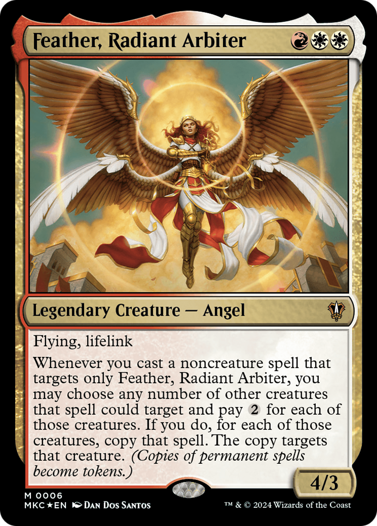 Feather, Radiant Arbiter [Murders at Karlov Manor Commander] - Magic: The Gathering - Card Brawlers | Quebec | Canada |