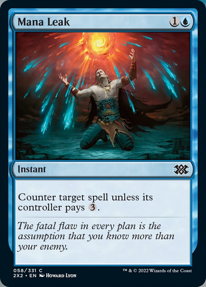 Mana Leak [Double Masters 2022] - Magic: The Gathering - Card Brawlers | Quebec | Canada |