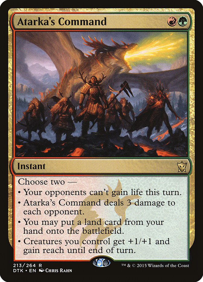 Atarka's Command [Dragons of Tarkir] - Magic: The Gathering - Card Brawlers | Quebec | Canada |