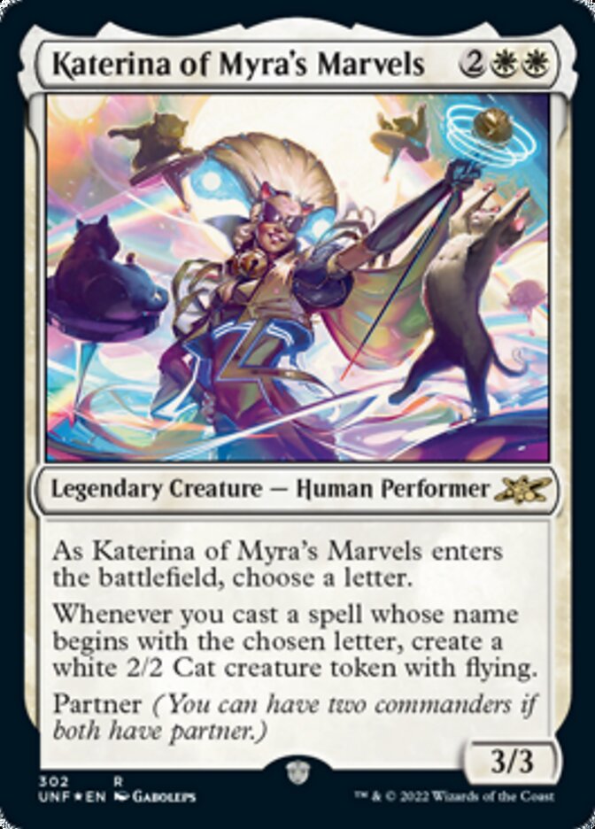 Katerina of Myra's Marvels (Galaxy Foil) [Unfinity] - Magic: The Gathering - Card Brawlers | Quebec | Canada |