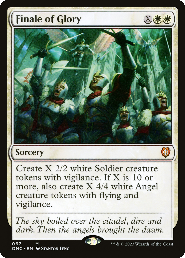 Finale of Glory [Phyrexia: All Will Be One Commander] - Magic: The Gathering - Card Brawlers | Quebec | Canada |