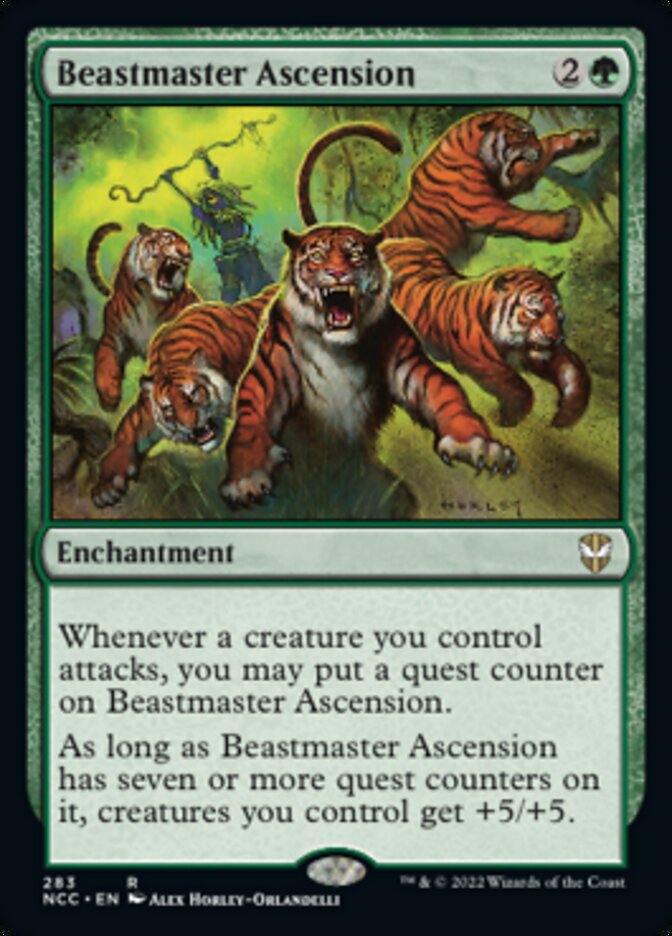 Beastmaster Ascension [Streets of New Capenna Commander] - Magic: The Gathering - Card Brawlers | Quebec | Canada |