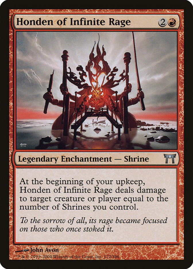 Honden of Infinite Rage [Champions of Kamigawa] - Magic: The Gathering - Card Brawlers | Quebec | Canada |