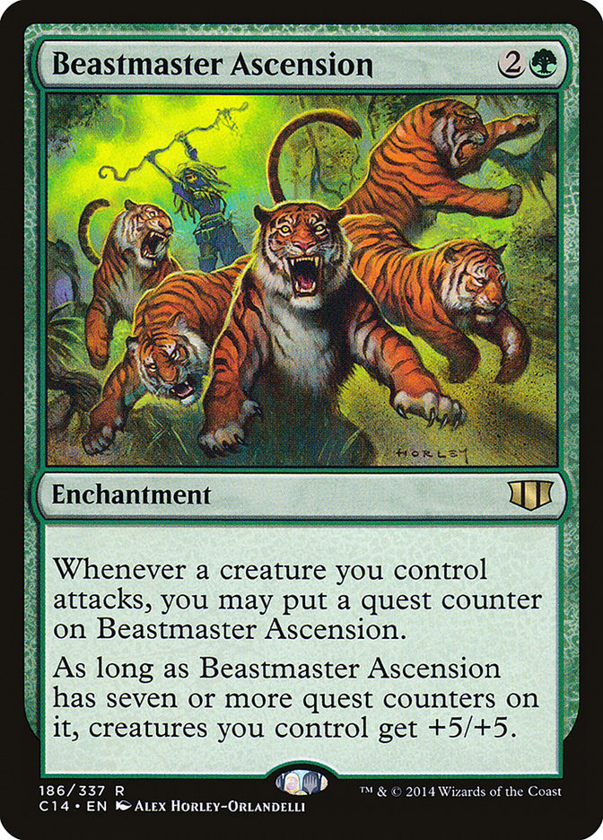 Beastmaster Ascension [Commander 2014] - Magic: The Gathering - Card Brawlers | Quebec | Canada |