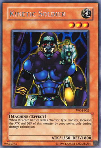 Kinetic Soldier [WC4-002] Secret Rare - Yu-Gi-Oh! - Card Brawlers | Quebec | Canada |