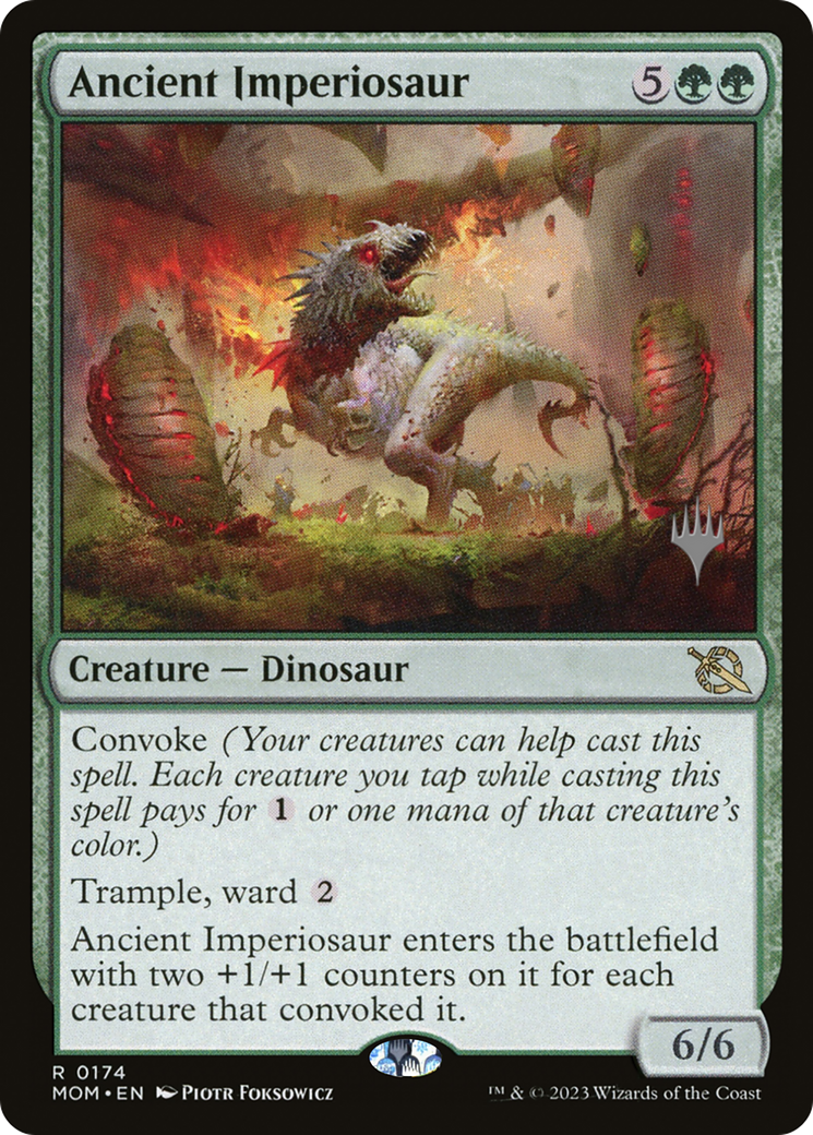 Ancient Imperiosaur (Promo Pack) [March of the Machine Promos] - Magic: The Gathering - Card Brawlers | Quebec | Canada |
