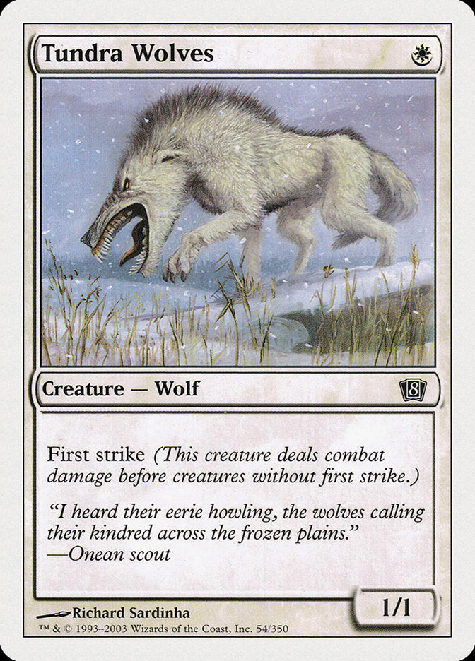 Tundra Wolves [Eighth Edition] - Magic: The Gathering - Card Brawlers | Quebec | Canada |