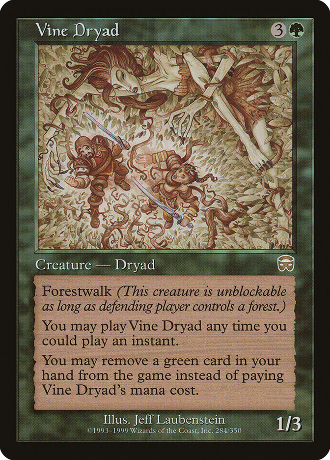 Vine Dryad [Mercadian Masques] - Magic: The Gathering - Card Brawlers | Quebec | Canada |