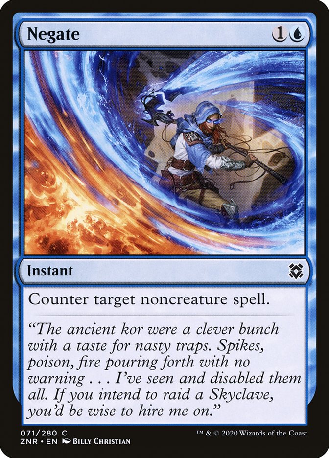 Negate [Zendikar Rising] - Magic: The Gathering - Card Brawlers | Quebec | Canada |