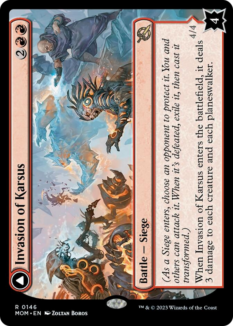 Invasion of Karsus // Refraction Elemental [March of the Machine] - Magic: The Gathering - Card Brawlers | Quebec | Canada |