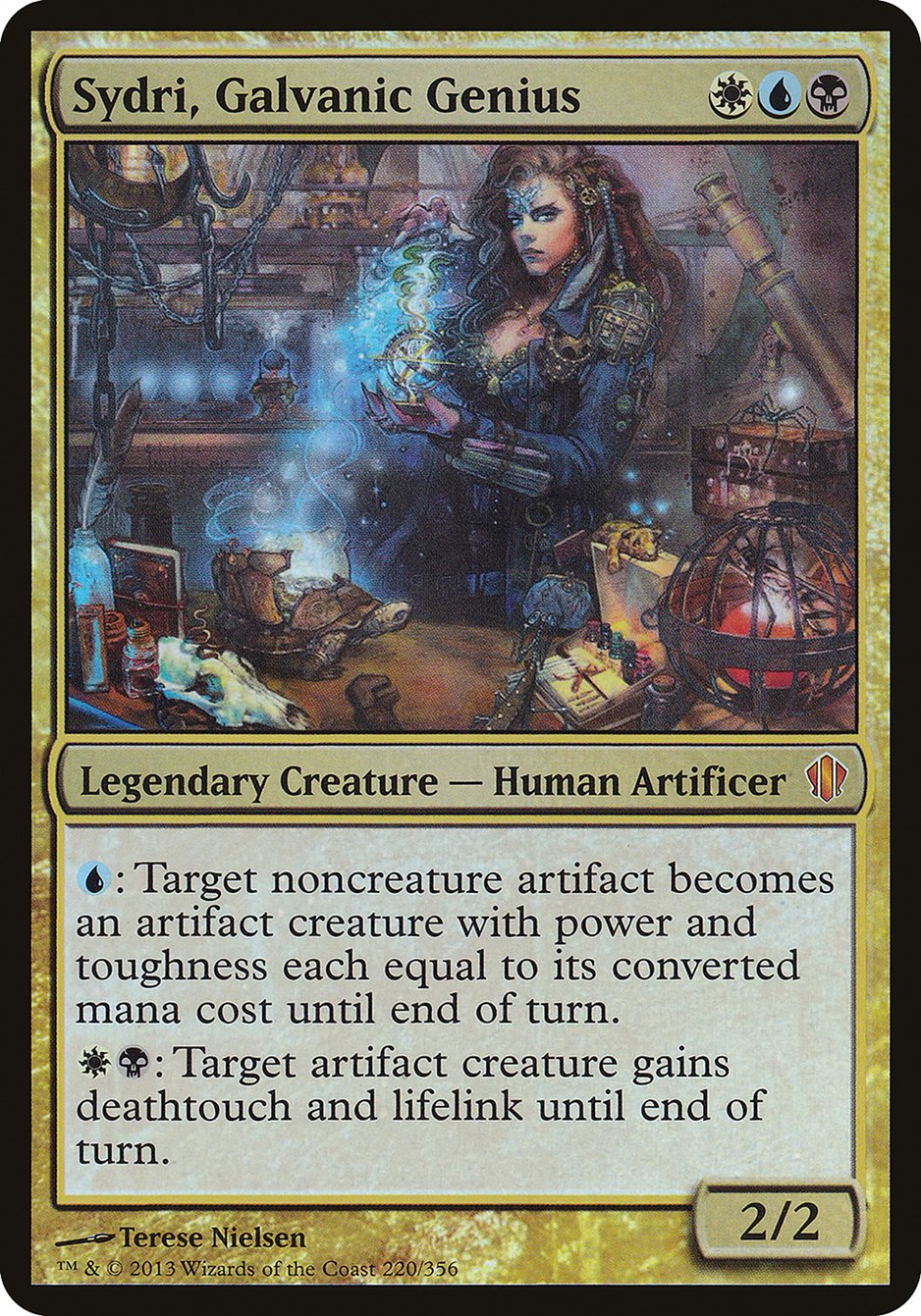 Sydri, Galvanic Genius (Oversized) [Commander 2013 Oversized] - Magic: The Gathering - Card Brawlers | Quebec | Canada |