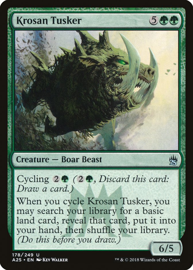 Krosan Tusker [Masters 25] - Magic: The Gathering - Card Brawlers | Quebec | Canada |