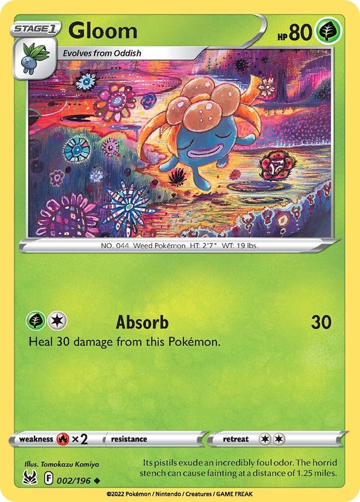 Gloom (002/196) [Sword & Shield: Lost Origin] - Pokémon - Card Brawlers | Quebec | Canada |