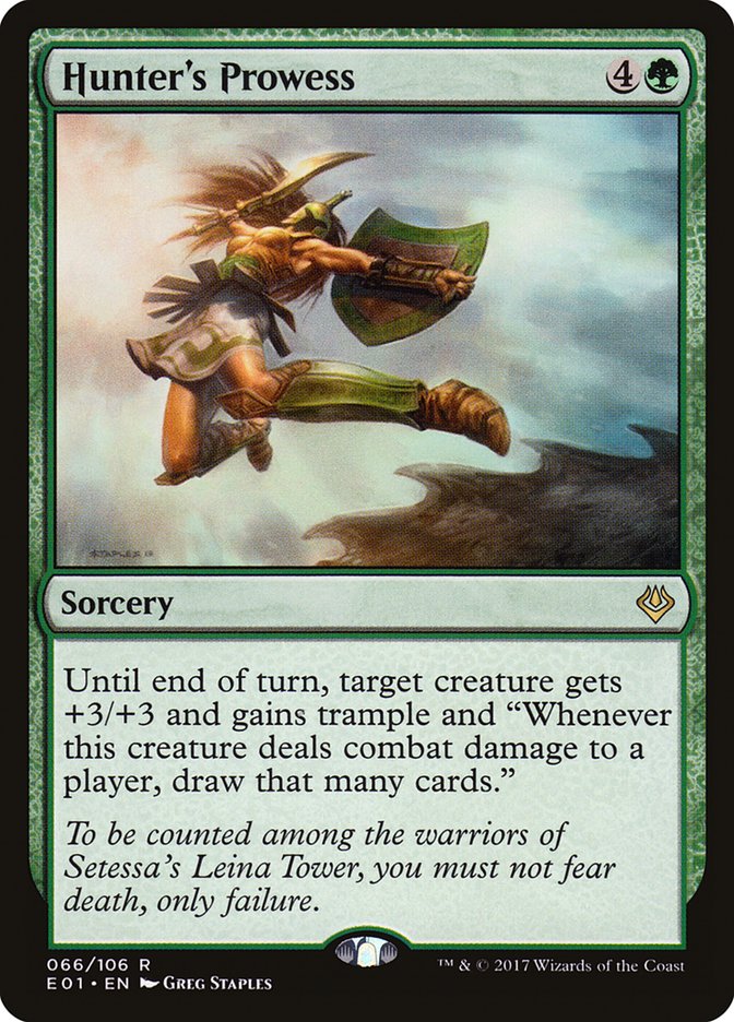 Hunter's Prowess [Archenemy: Nicol Bolas] - Magic: The Gathering - Card Brawlers | Quebec | Canada |