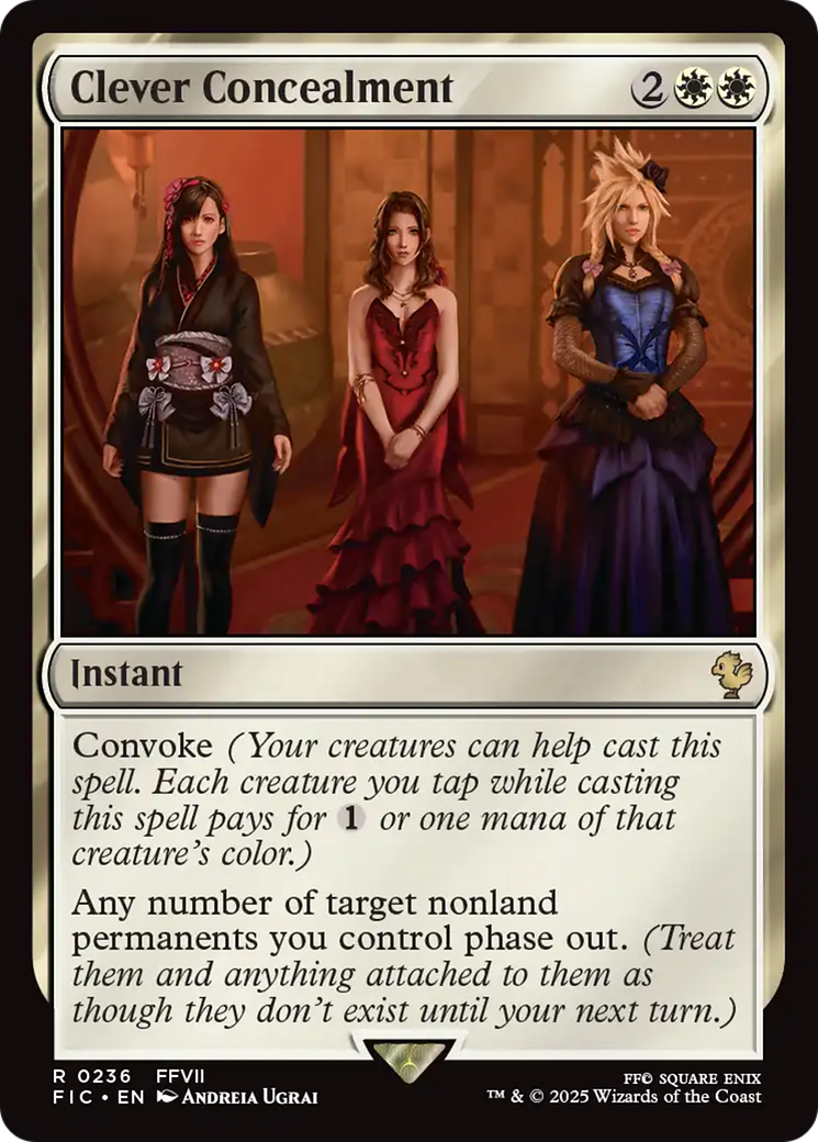Clever Concealment [FINAL FANTASY Commander] - Magic: The Gathering - Card Brawlers | Quebec | Canada |
