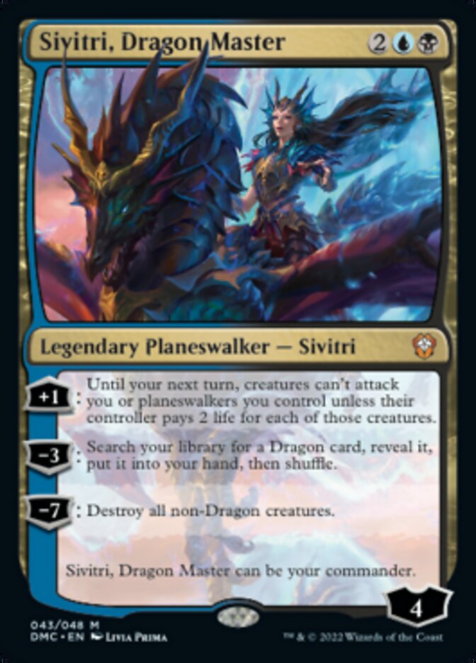Sivitri, Dragon Master [Dominaria United Commander] - Magic: The Gathering - Card Brawlers | Quebec | Canada |