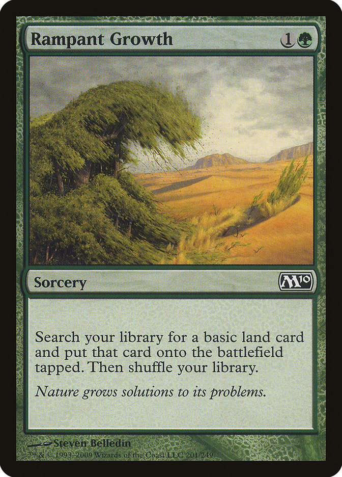 Rampant Growth [Magic 2010] - Magic: The Gathering - Card Brawlers | Quebec | Canada |