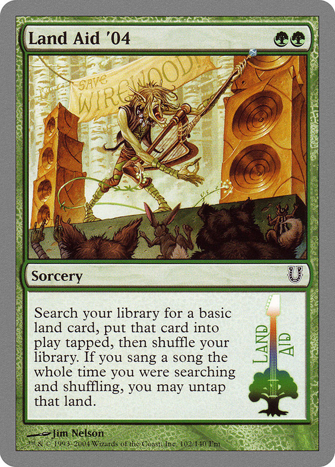 Land Aid '04 [Unhinged] - Magic: The Gathering - Card Brawlers | Quebec | Canada |