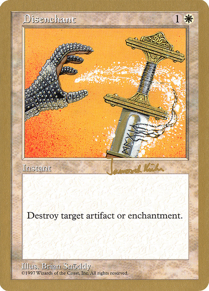 Disenchant (Janosch Kuhn) [World Championship Decks 1997] - Magic: The Gathering - Card Brawlers | Quebec | Canada |