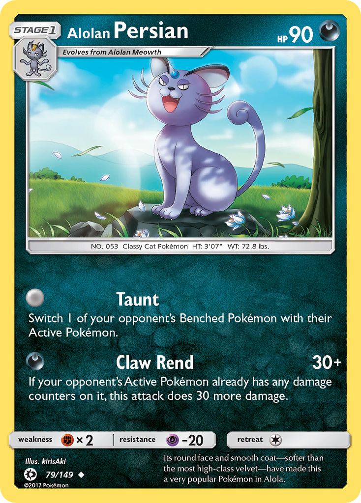 Alolan Persian (79/149) [Sun & Moon: Base Set] - Pokémon - Card Brawlers | Quebec | Canada |