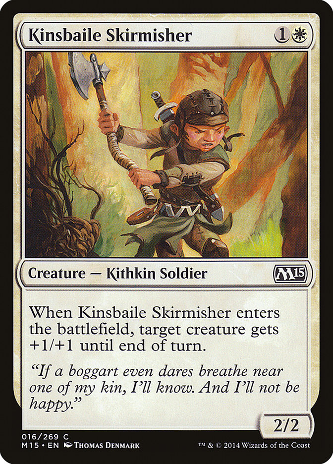 Kinsbaile Skirmisher [Magic 2015] - Magic: The Gathering - Card Brawlers | Quebec | Canada |