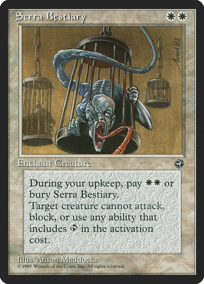 Serra Bestiary [Homelands] - Magic: The Gathering - Card Brawlers | Quebec | Canada |