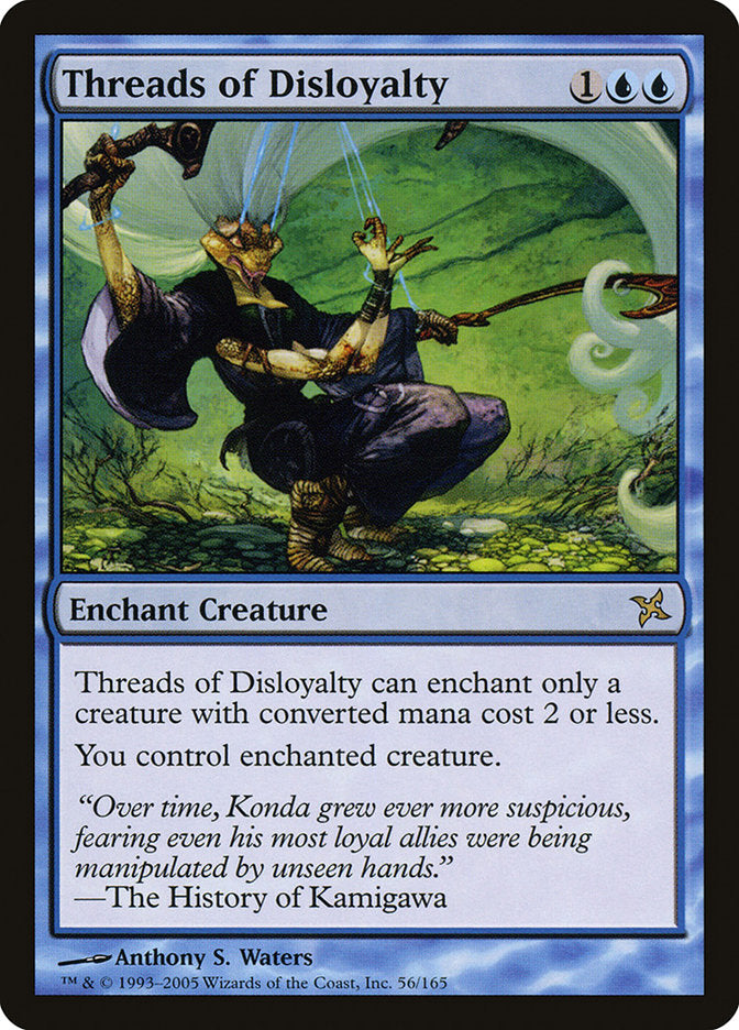 Threads of Disloyalty [Betrayers of Kamigawa] - Magic: The Gathering - Card Brawlers | Quebec | Canada |