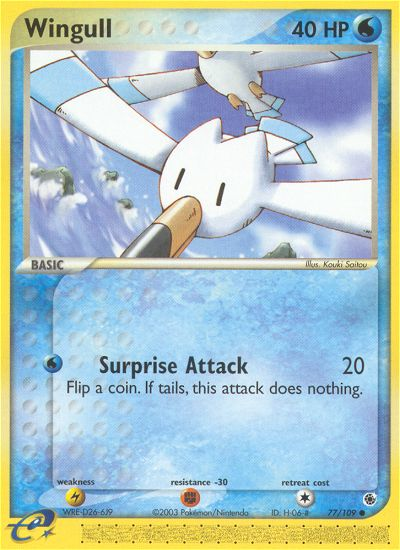 Wingull (77/109) [EX: Ruby & Sapphire] - Pokémon - Card Brawlers | Quebec | Canada |
