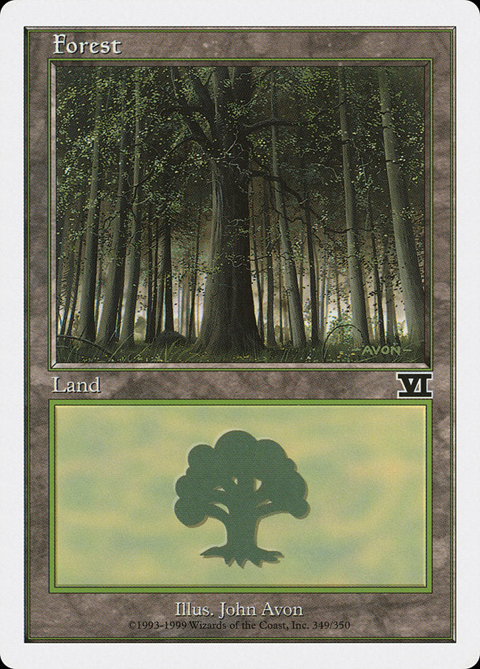Forest (349) [Classic Sixth Edition] - Magic: The Gathering - Card Brawlers | Quebec | Canada |