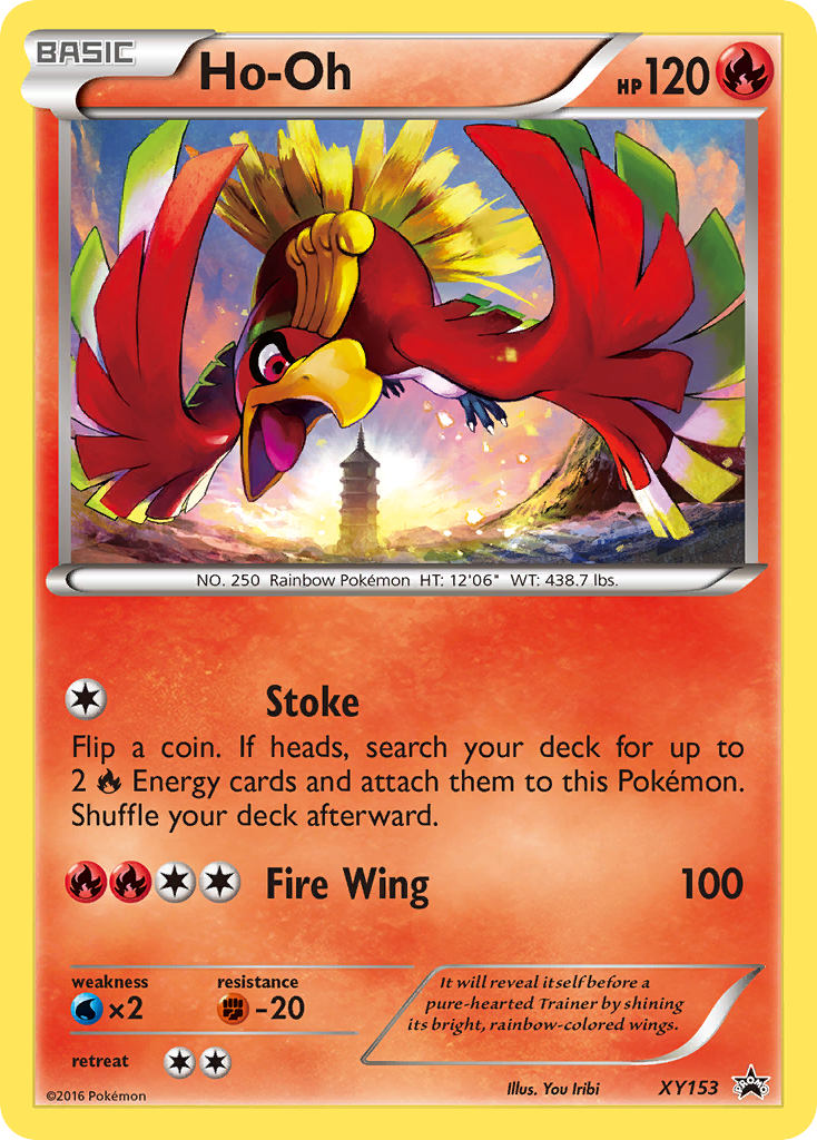 Ho-Oh (XY153) [XY: Black Star Promos] - Pokémon - Card Brawlers | Quebec | Canada |