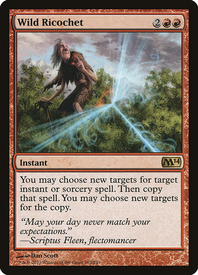 Wild Ricochet [Magic 2014] - Magic: The Gathering - Card Brawlers | Quebec | Canada |