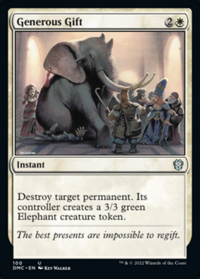 Generous Gift [Dominaria United Commander] - Magic: The Gathering - Card Brawlers | Quebec | Canada |
