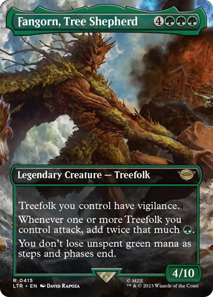 Fangorn, Tree Shepherd (Borderless Alternate Art) [The Lord of the Rings: Tales of Middle-Earth] - Magic: The Gathering - Card Brawlers | Quebec | Canada |